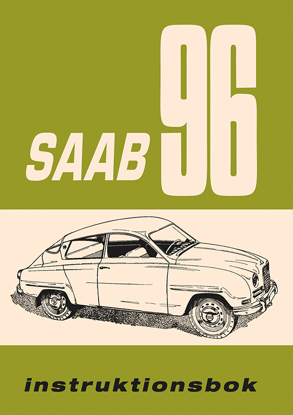 Saab 96 Instructionsbok